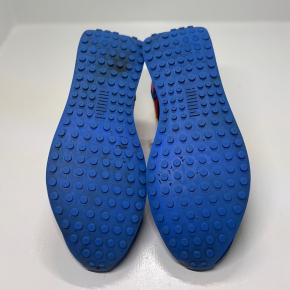 Puma Future Rider Women’s 8.5 Retro Colorblock Sneakers Blue Pink Yellow - Picture 8 of 13